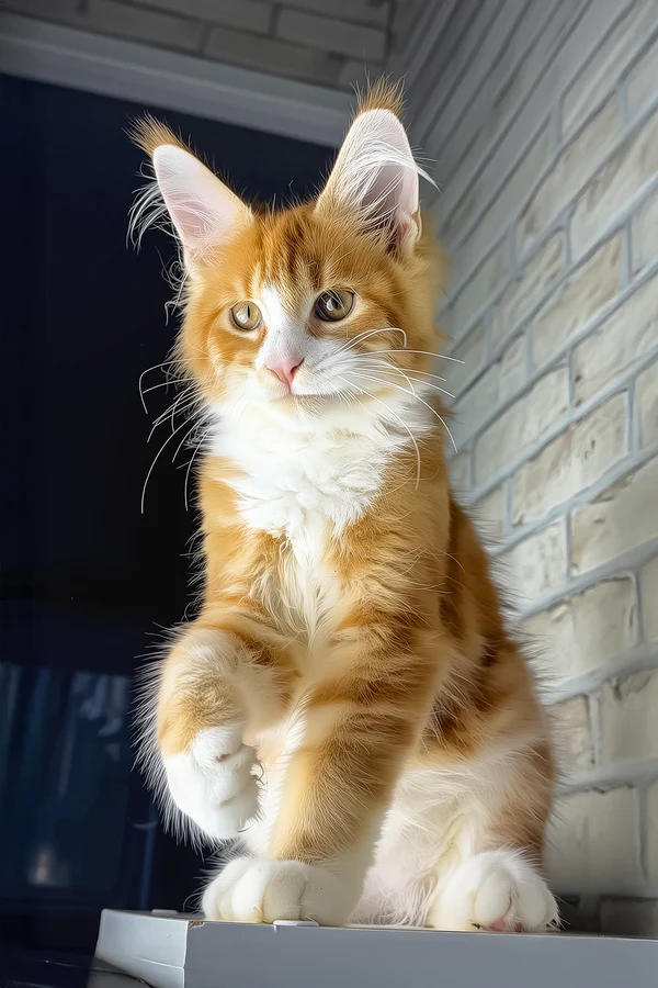 Salis – The Gentle Red Tabby Maine Coon