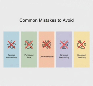 Common mistakes to avoid when socializing Maine Coon kittens